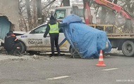 У Тернополі авто поліції врізалося в будівлю поста
