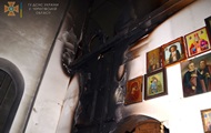 На Чернігівщині горіла церква, підозрюють підпал