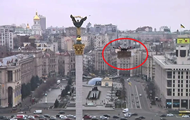 В трансляции Reuters с Майдана появился дрон с объявлением