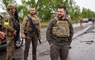 Zelensky visits advanced positions in Zaporozhye region