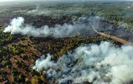 На Київщині ліквідували масштабне загоряння трави