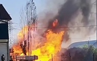 Дрони атакували Білгородську область: палає АЗС