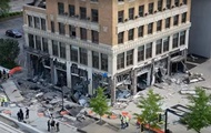 У США стався вибух у 13-поверховій будівлі