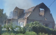 На Днепропетровщине вспыхнули пожары после атаки дронов