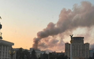 У Києві горить урядова будівля - мер