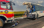 У Словаччині автобус потрапив у ДТП, є загиблий та 28 поранених