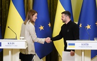 Зеленський зустрівся з головою Європарламенту 