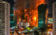 У Гонконзі палають кілька хмарочосів, 13 загиблих