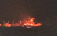В России горит нефтеперекачивающая станция