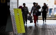 Гривна начала расти в обменных пунктах