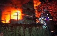 У Дніпрі й Києві сталися пожежі після атаки РФ