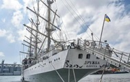Росіяни атакували вітрильний фрегат в Одеському морпорту