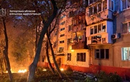 У Запоріжжі через атаку БПЛА горіла п’ятиповерхівка