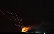 В окупованому Алчевську масштабна пожежа