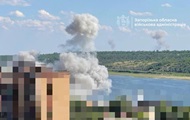 В Запорожье бомбы упали на пляж, пострадали дети