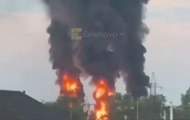 На Кубани горит нефтебаза