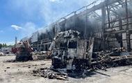 В Киеве россияне уничтожили склад Красного Креста