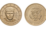 В США будут выпускать золотые монеты с изображением Трампа