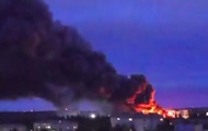 Под Петербургом горит индустриальный парк