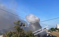 Реактивные БПЛА атаковали АЗС в двух районах Киева