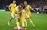 Сборная Украины завершила матч со сборной Венгрии с одним голом