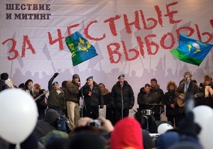 Оппозиция на митинге в Москве озвучила свои требования