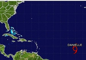 В Атлантике сформировался тропический шторм Даниэль