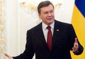 Янукович, открывая конгресс русскоязычной прессы, забыл название закона