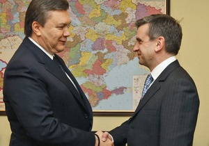 Янукович встретился с новым послом России в Украине