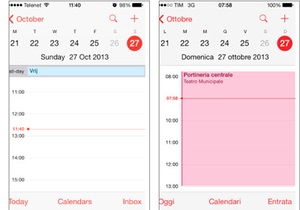 Перехід на зимовий час  зламав  календар в новій iOS