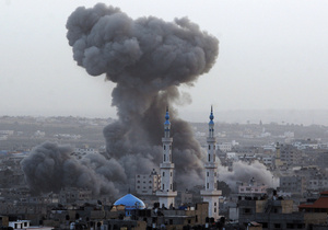 Ізраїль після ракетного обстрілу завдав удару у відповідь по сектору Газа