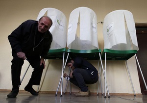 новости Грузии - выборы - На выборах президента Грузии проголосовали почти 40% избирателей