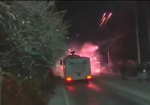 Турецкая полиция разогнала  протестующих студентов слезоточивым газом