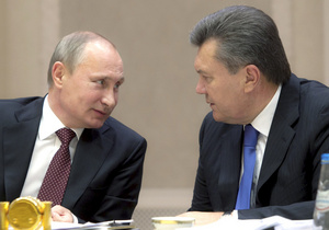 Фотогалерея: З Путіним - про власну путь. Янукович на зустрічі президентів у Мінську