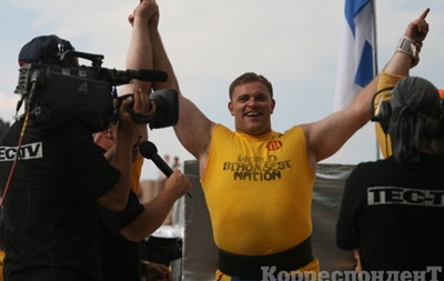 Сила есть. Чемпионат богатырей в Киеве