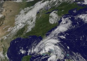 На подходе к Луизиане Айзек почти достиг силы урагана
