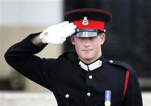 Британский принц Гарри получил звание капитана