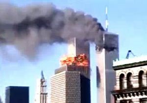 Теракт 9/11: удар второго самолета