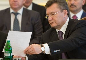 Янукович подписал изменения в закон о космической деятельности