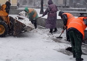 Новости Киева - КГГА - Попов: Власти Киева намерены взять снегоуборочную технику на 100 млн грн в лизинг