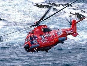 У побережья Шотландии в море упал вертолет