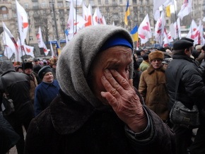 Фотогалерея: Черновецкому подкинули мелочи