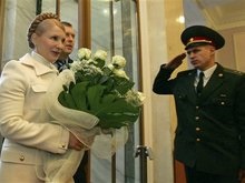 Тимошенко вышла на работу