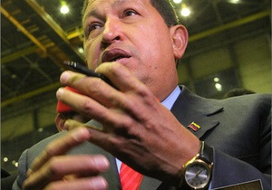 На Чавесе замечены часы стоимостью $25