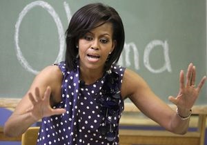 Мишель Обама объявила о новых стандартах для американских школьных обедов