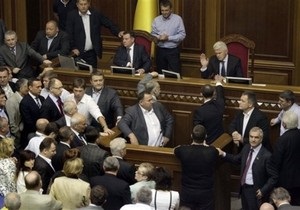 Языковой закон: оппозиция и партия Литвина обменялись резкими заявлениями