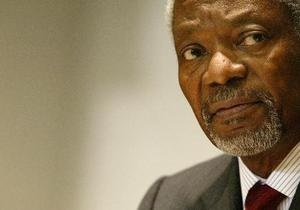 Кофи Аннан признал, что его план по Сирии провалился