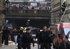 Жертвами взрыва в центре Праги стали не менее четырех человек