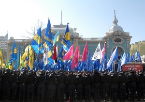 Милиция вызвала на допросы ряд свободовцев