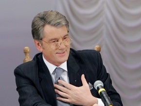 Ющенко рассказал студентам о сложностях украинской политики